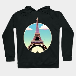 Eiffel tower vector art Hoodie